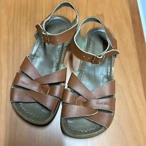 Little Girls Salt Water by Hoy Sandals
